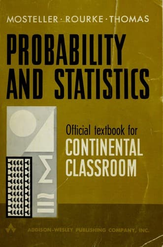 Tapa de Probability and statistics