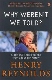 Tapa de Why Weren't We Told?