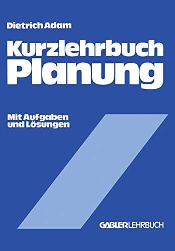 Tapa de Kurzlehrbuch Planung
