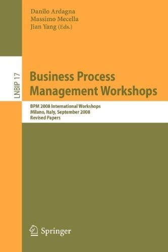 Tapa de Business Process Management Workshops