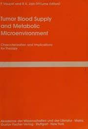 Tapa de Tumor blood supply and metabolic microenvironment
