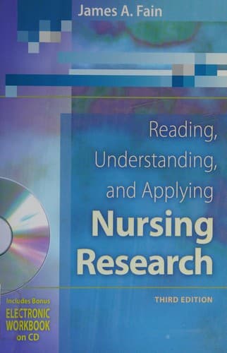 Tapa de Reading, understanding, and applying nursing research