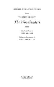 Tapa de The woodlanders