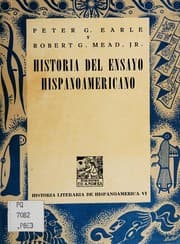 Tapa de Historia del ensayo hispanoamericano