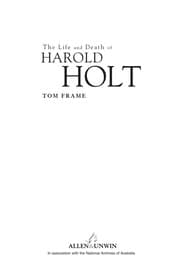 Tapa de The life and death of Harold Halt