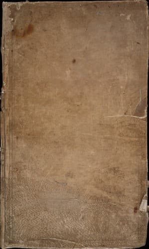 Tapa de [Commonplace book concerning science and mathematics]