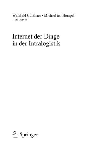 Tapa de Internet der Dinge in der Intralogistik