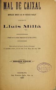 Tapa de Mal de caixal