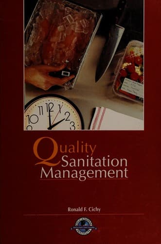 Tapa de Quality sanitation management
