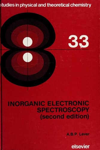Tapa de Inorganic electronic spectroscopy