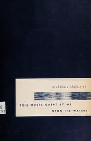 Tapa de This music crept by me upon the waters