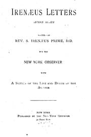 Tapa de Irenæus Letters: Second Series