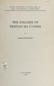 Tapa de The English of Tristan da Cunha