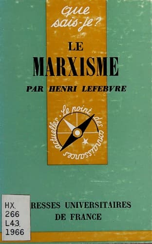 Tapa de Le marxisme