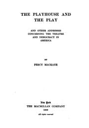 Tapa de The playhouse and the play