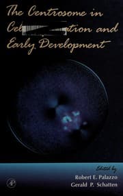 Tapa de The centrosome in cell replication and early development