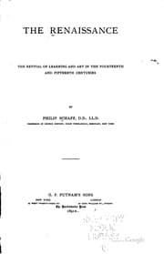 Tapa de The Renaissance: The Revival of Learning and Art in the Fourteenth and ..
