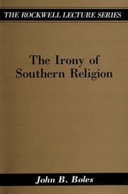 Tapa de The irony of southern religion