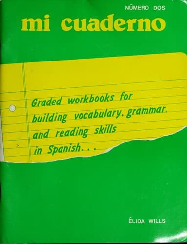 Tapa de Mi Cuaderno Book 2