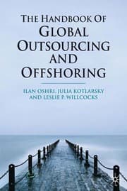 Tapa de The handbook of global outsourcing and offshoring