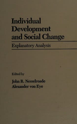 Tapa de Individual development and social change