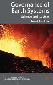 Tapa de Governance of Earth systems