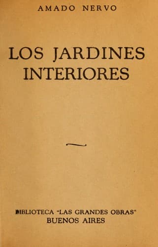 Tapa de Los jardines interiores