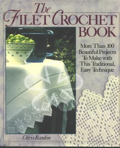 Tapa de The filet crochet book