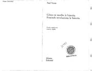 Tapa de Co mo se escribe la historia
