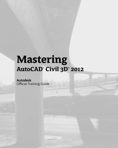 Tapa de Mastering AutoCAD Civil 3D 2012