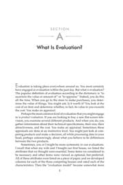 Tapa de Evaluation essentials from A to Z