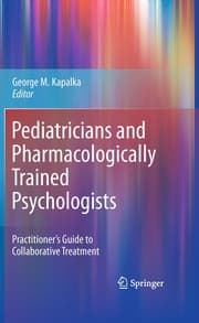 Tapa de Pediatricians and pharmacologically trained psychologists