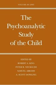 Tapa de The psychoanalytic study of the child
