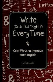 Tapa de Write (or is that right?) every time