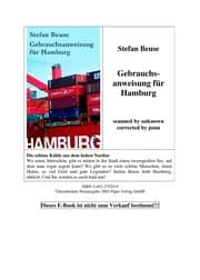 Tapa de Gebrauchsanweisung fu r Hamburg