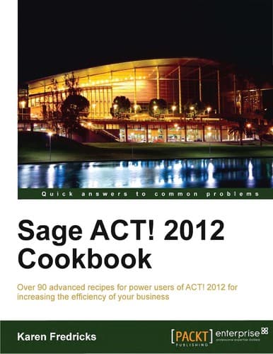 Tapa de Sage ACT! 2012 cookbook