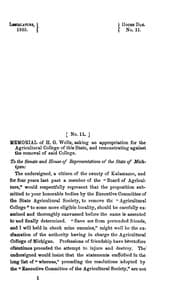 Tapa de Memorial of H.G. Wells