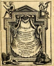 Tapa de Symbolorum et emblematum ... centuria una [-quatuor]