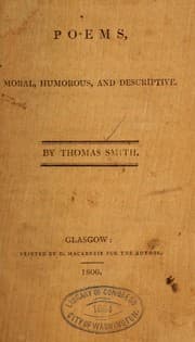 Tapa de Poems, moral, humorous, and descriptive