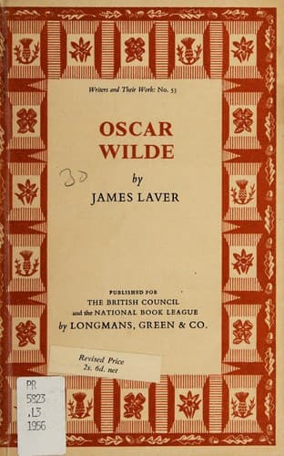 Tapa de Oscar Wilde