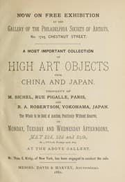 Tapa de A most important collection of high art objects from China and Japan
