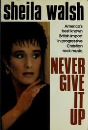 Tapa de Never give it up