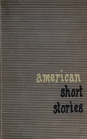 Tapa de American short stories, 1820 to the present