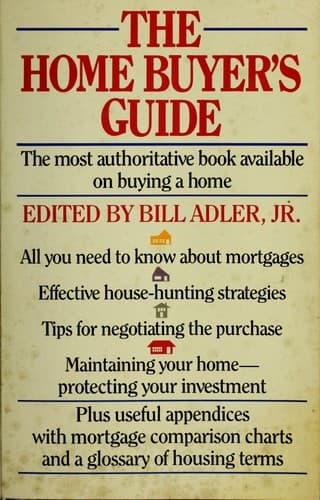 Tapa de The home buyer's guide