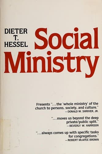 Tapa de Social ministry