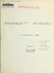 Tapa de 1978 DPW staff survey