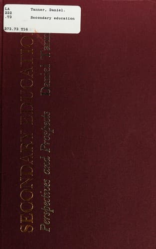 Tapa de Secondary education