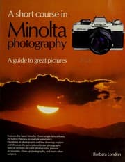 Tapa de A short course in Minolta photography