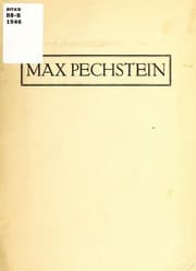 Tapa de Max Pechstein