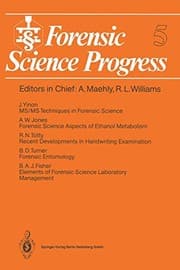Tapa de Forensic Science Progress